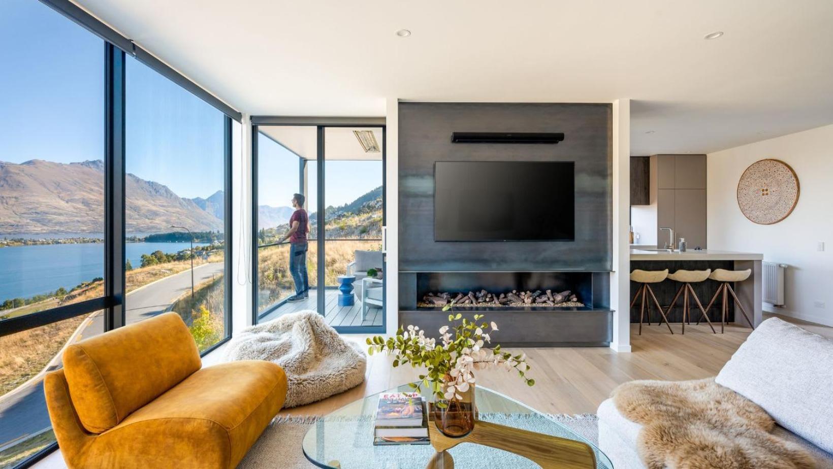 The Tiers- Hot Tub- Ac- Bbq- Free Parking Villa ควีนส์ทาวน์ ภายนอก รูปภาพ